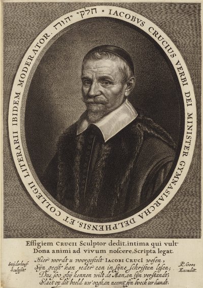 Portrait de Jacob Crucius - Flemish School