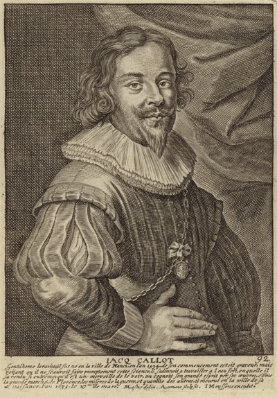 Portrait de Jacques Callot - Flemish School