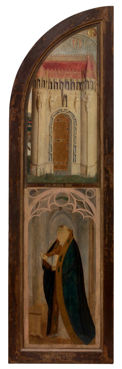 Panneau droit de la Madone et Petrus Wijts - Flemish School
