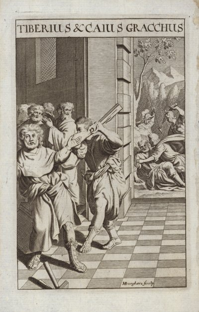 Tibère et Caius Gracchus - Flemish School