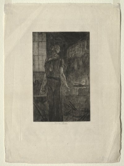La Pendaison de Levallois-Perret, vers 1880 - Félicien Rops