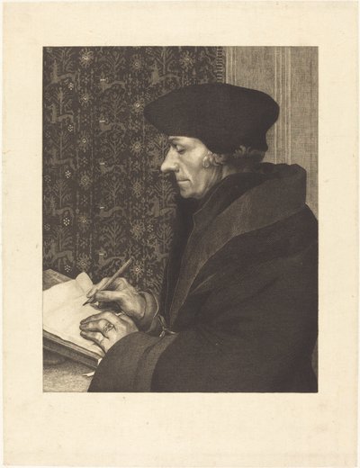 Érasme - Félix Bracquemond after Hans Holbein the Younger