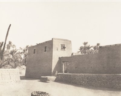 Deir, Carrefour et Habitation Particulière - Félix Teynard