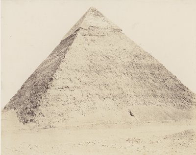 Nécropole de Memphis, Pyramide de Chéphren - Félix Teynard