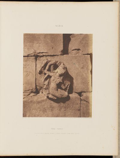 Tâfah (Taphis). Constructions a Assises Courbes - Figure Provenant d