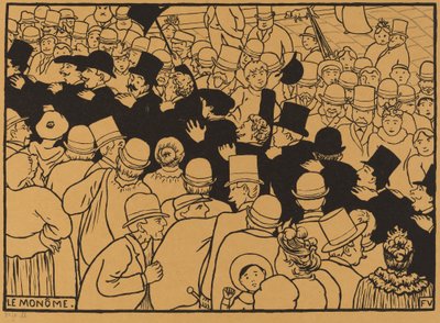 Le Monôme - Félix Vallotton