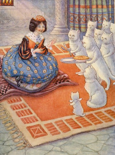 Les chats ont apporté à la princesse une tarte aux souris - Flora White
