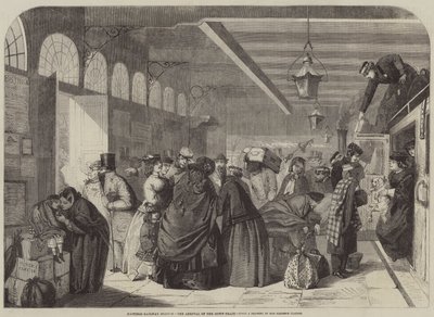Gare de Hastings, arrivée du train descendant - Florence Claxton