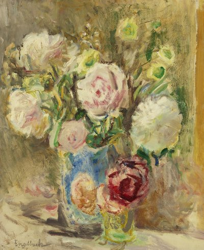 Roses et pivoines, c.1936 - Florence Engelbach
