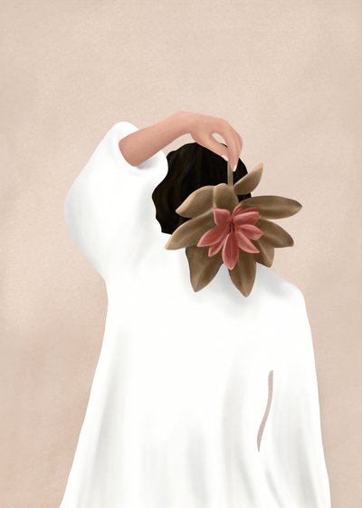 Une fleur succulente toute en douceur - Flow Line