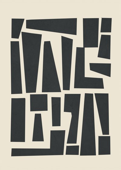 Formes abstraites modernes - Flow Line