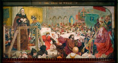 Le procès de Wyclif - Ford Madox Brown