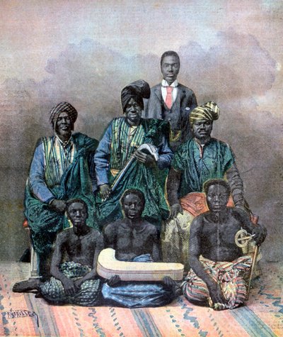 Roi Béhanzin du Dahomey, 1893 - Fortuné Méaulle