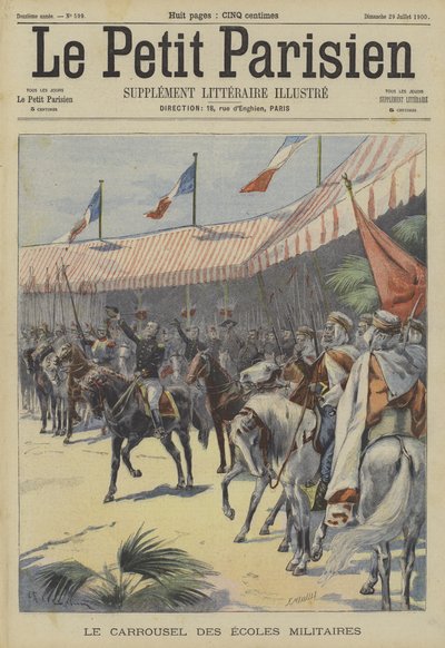 Parade de cavalerie des académies militaires françaises - Fortune Louis Meaulle