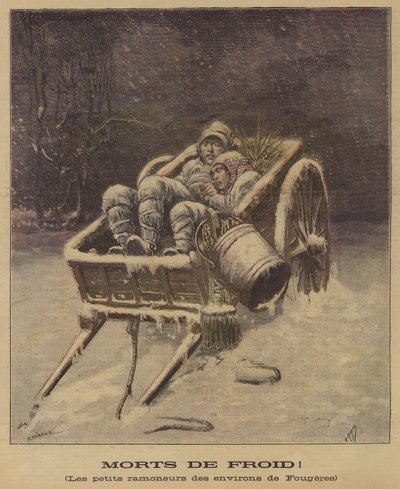 Mort de froid - Fortune Louis Meaulle