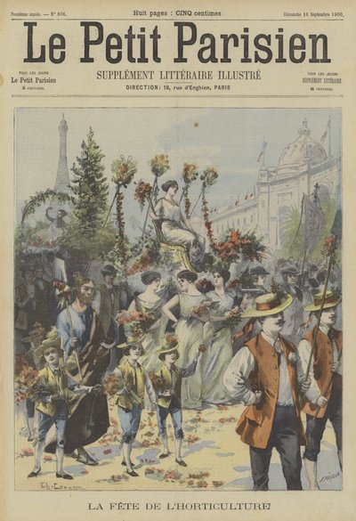Fête horticole à Paris - Fortune Louis Meaulle