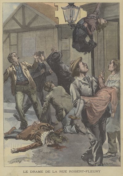 Meurtre et suicide rue Robert-Fleury, Paris - Fortune Louis Meaulle