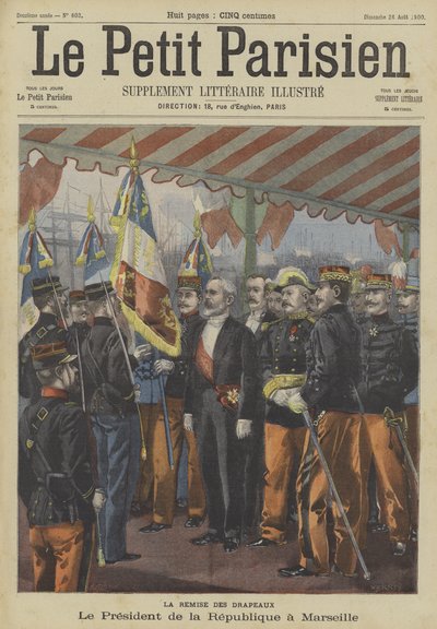 Le président Loubet de France visitant Marseille - Fortune Louis Meaulle