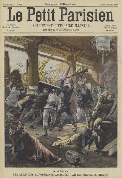 La révolte des Boxers : siège des légations étrangères à Pékin - Fortune Louis Meaulle