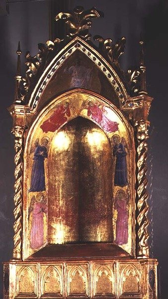 Tabernacle avec le Christ et les anges - Fra (c.1387 1455) Angelico