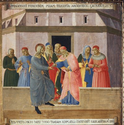 Judas est allé voir les grands prêtres et a accepté de livrer Jésus en échange de trente pièces d