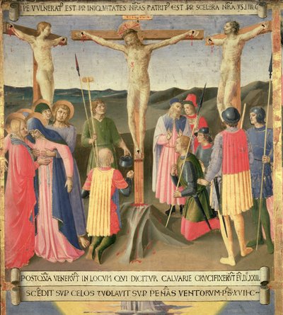 Le Christ en croix entre les deux voleurs (détail) - Fra Angelico