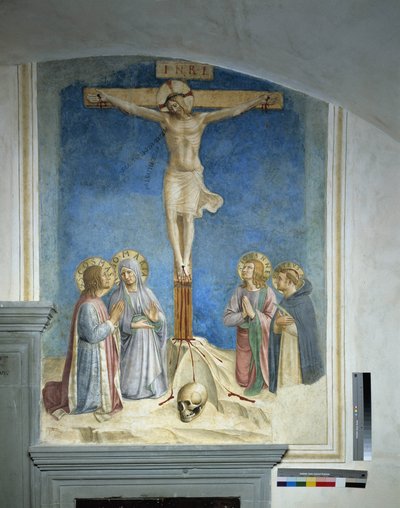 Crucifixion avec la Vierge Marie et Saint Cosme - Fra Angelico