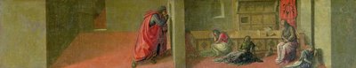 Saint Nicolas dote trois jeunes filles pauvres avec son héritage (dans la chapelle Martelli) - Fra Filippo Lippi