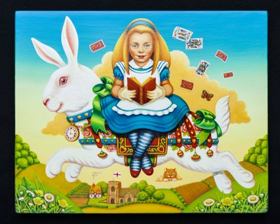 Alice et le Lapin Blanc, 2013 - Frances Broomfield