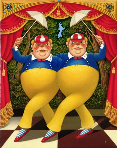 Tweedledum et Tweedledee - Frances Broomfield