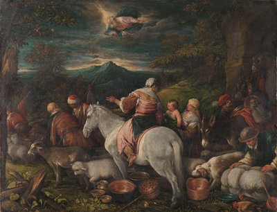 Abraham quitte Haran - Francesco (attr. to) Bassano