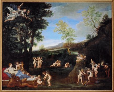 Le repos de Venus et de Vulcain - the repose of Venus and Vulcan … - Francesco Albani