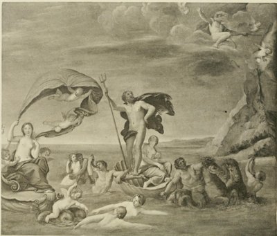 Le domaine maritime, Neptune et Amphitrite - Francesco Albani