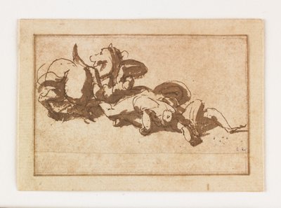 Étude de deux figures mortes et d