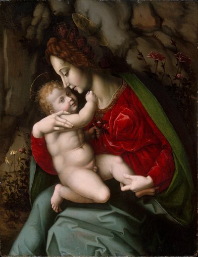 Madone et enfant - Francesco Bacchiacca