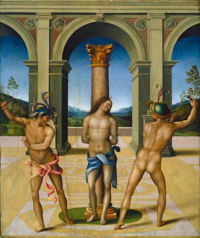 La flagellation du Christ - Francesco Bacchiacca