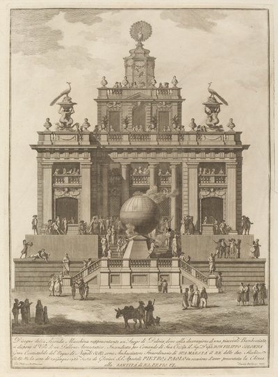 Un lieu de délice avec un ballon aérien, pour le festival de Chinea - Francesco Barbazza