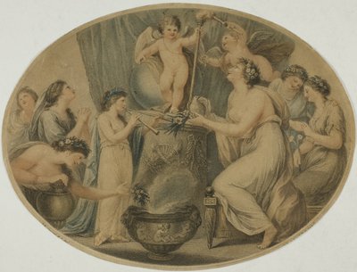 Sujet allégorique - Francesco Bartolozzi