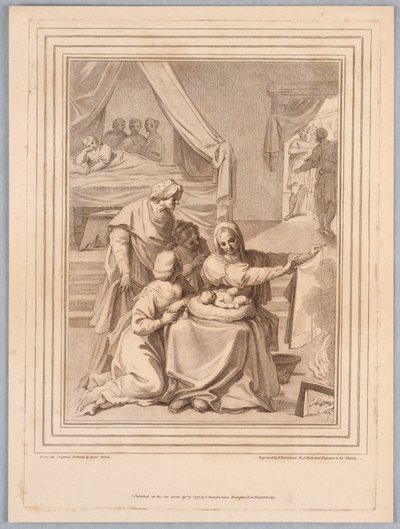 Naissance de Pyrrhus - Francesco Bartolozzi