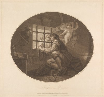 Lovelace en prison - Francesco Bartolozzi
