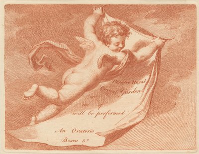 Eintrittskarte für das Theatre Royal, Covent Garden - Francesco Bartolozzi