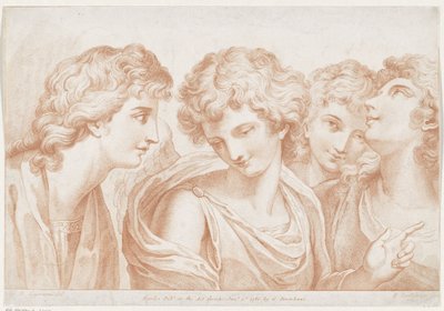 Quatre anges - Francesco Bartolozzi