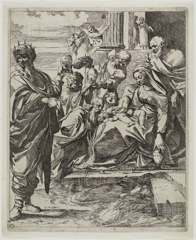 Adoration des Mages - Francesco Brizio