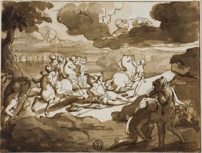 Conversion de saint Paul - Francesco Coghetti