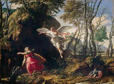 Dutch : Hagar et Ismaël dans le désert Hagar et Ismaël dans le désert - Francesco Cozza