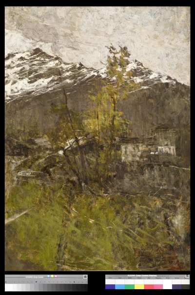 Première neige ou paysage, 1889 - Francesco Filippini