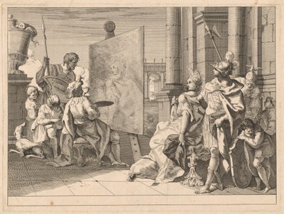 Alexandre le Grand et Campaspe dans l