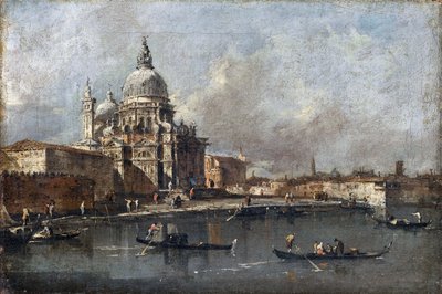 Santa Maria della Salute à Venise - Francesco Guardi