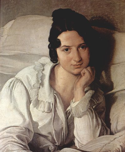 Italien : Portrait de Carolina Zucchi Portrait de Carolina Zucchi - Francesco Hayez