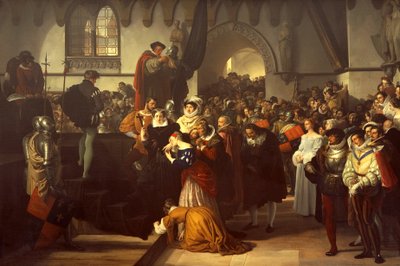 Marie Stuart conduite à l